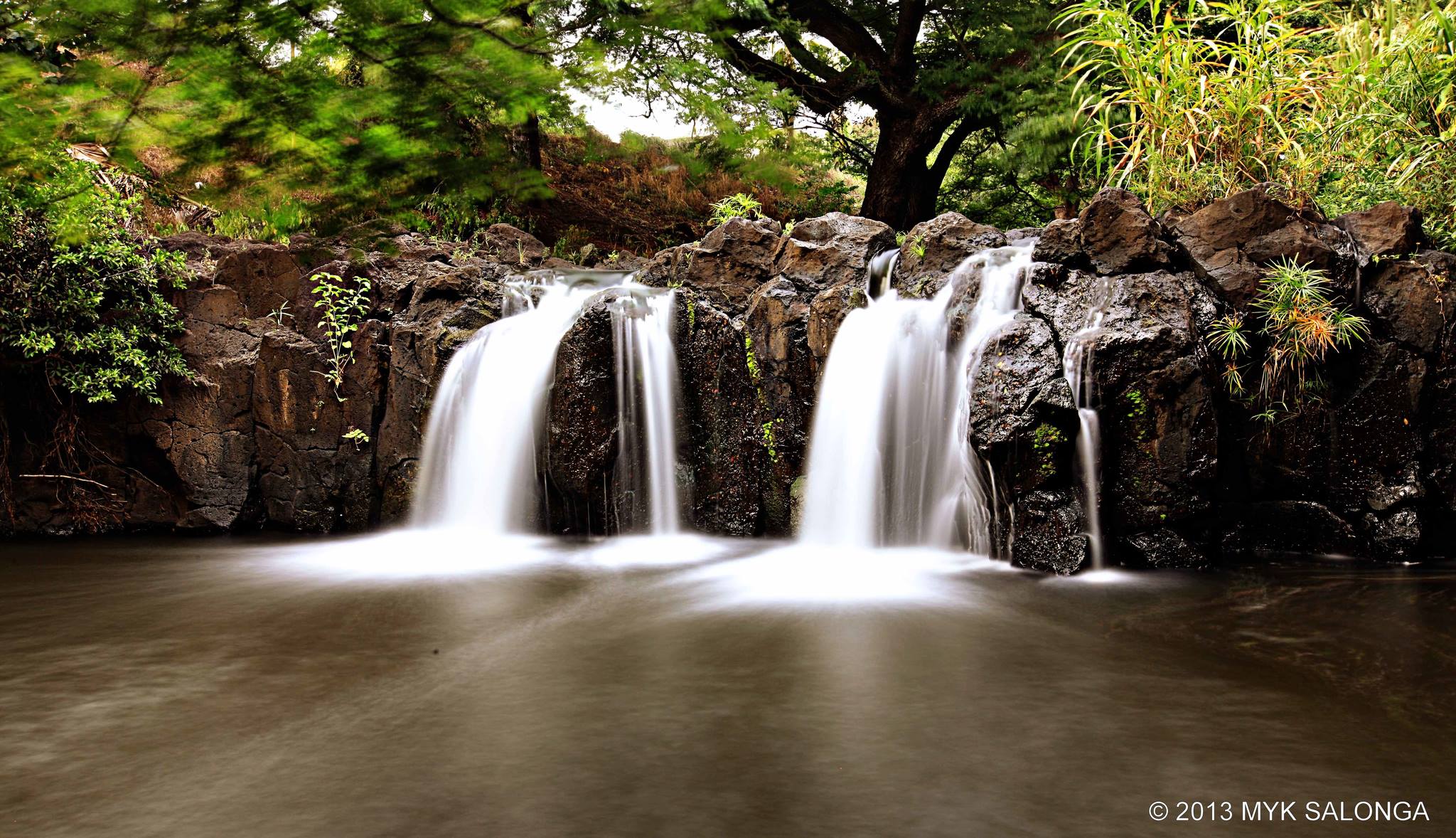 waterfalls in honolulu