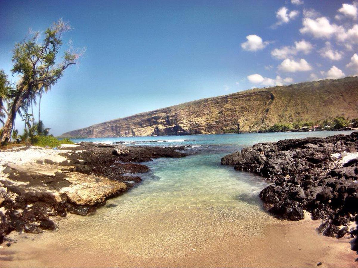 Manini beach big island hawaii