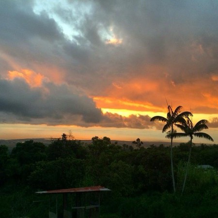 Kona Coast Sunset Hawaii Pictures